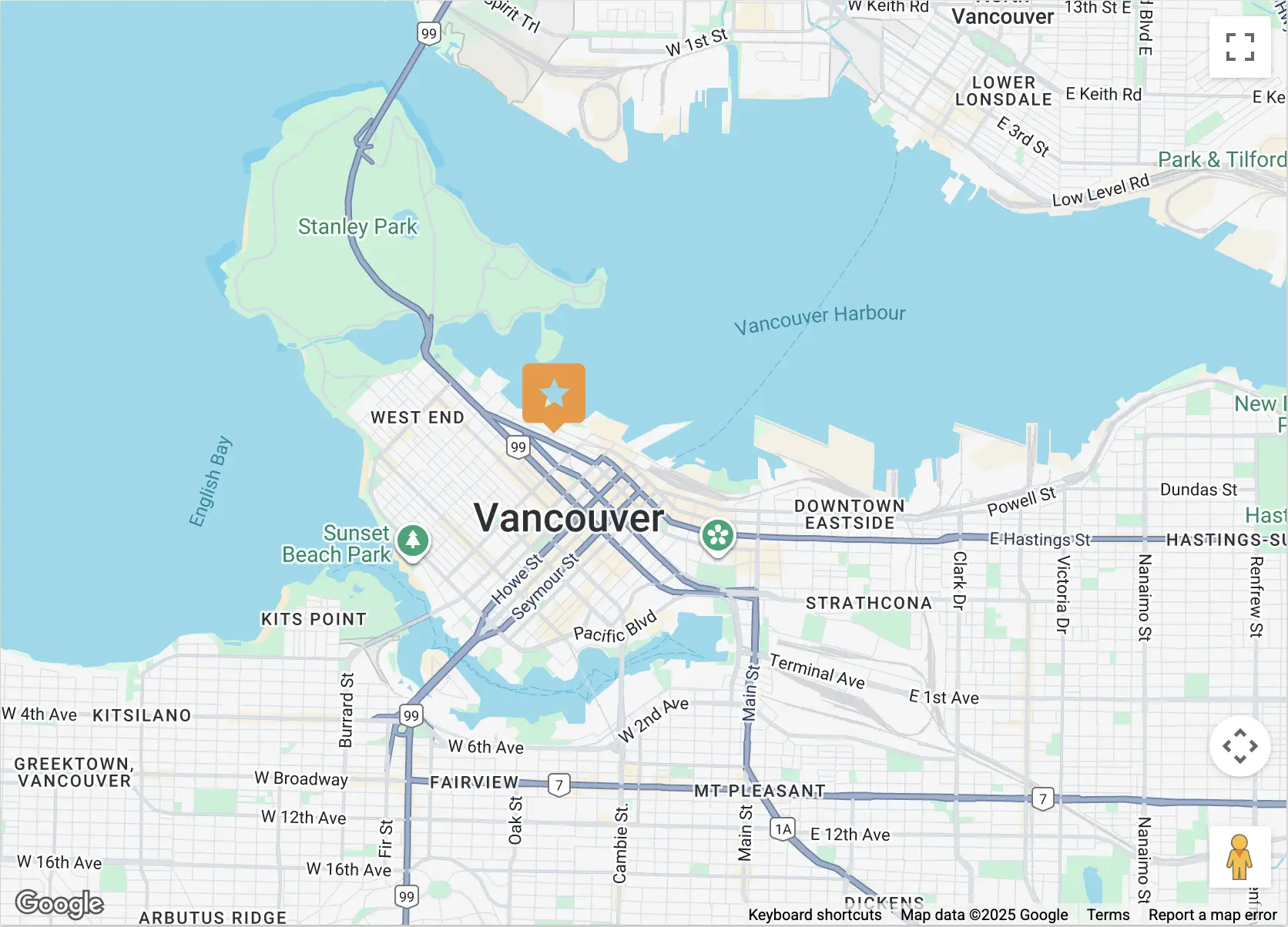 Canary Gold headquarters location – Vancouver, BC
